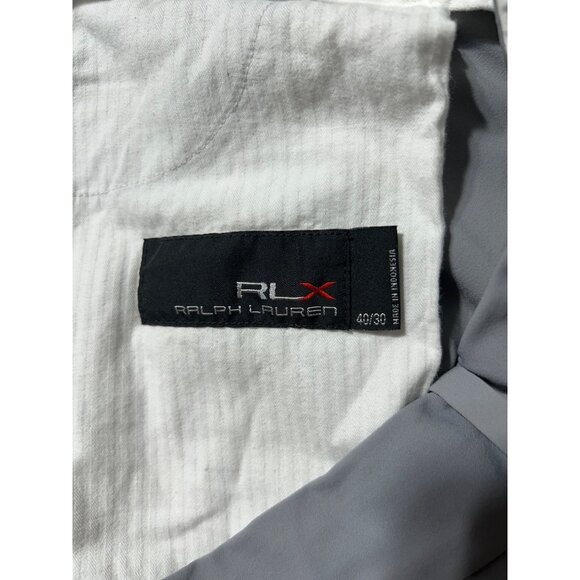RLX Ralph Lauren Mens Sz 40x30 Gray Golf Pants Straight Fit - Picture 10 of 14